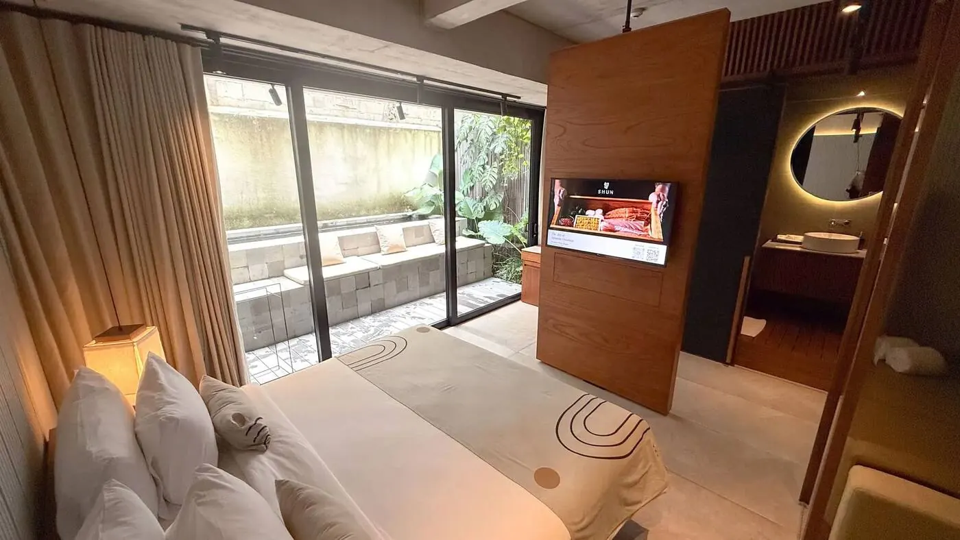 Pool Studio Anagata Canggu - area tidur