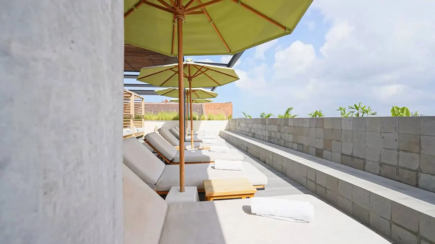 Public Area Anagata Canggu - area berjemur rooftop