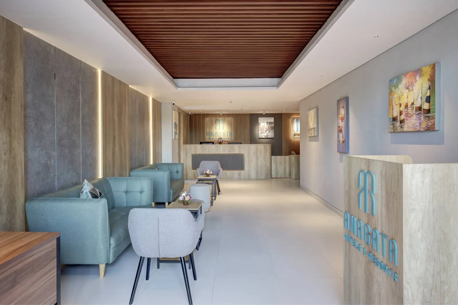 Lobi Anagata Hotel Tanjung Benoa yang beroperasi sejak Desember 2023
